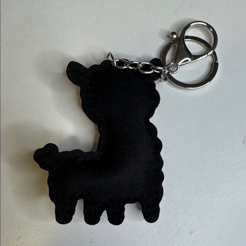 Sparkling Llama Keychain - Picture 2 of 2